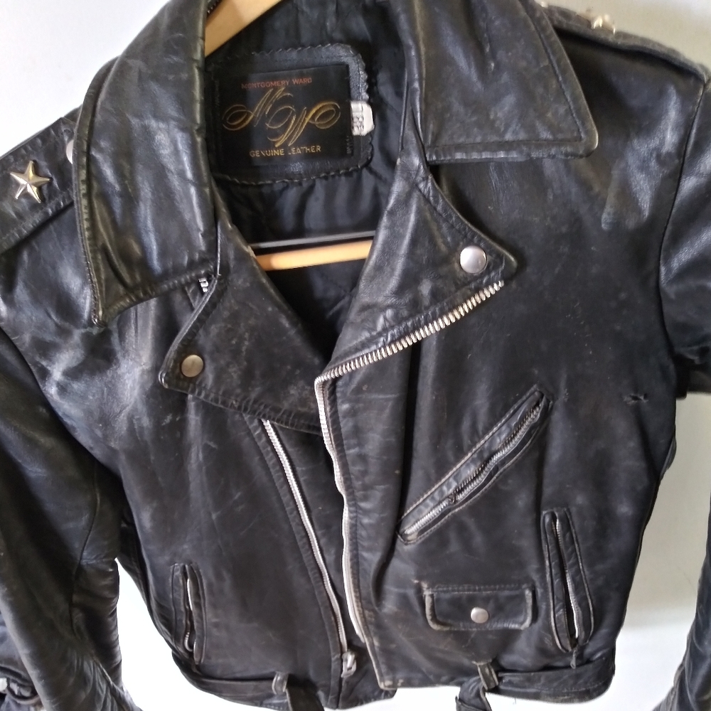 1950's / 60's. MOTORCYCLE JACKET